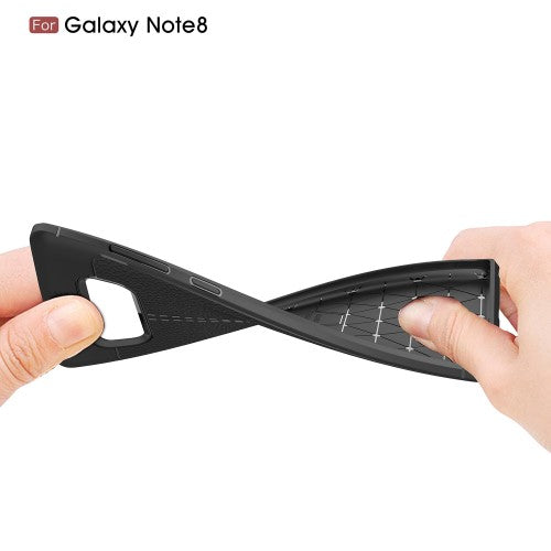 TPU Case für Samsung Galaxy Note 8 Litchi Grain