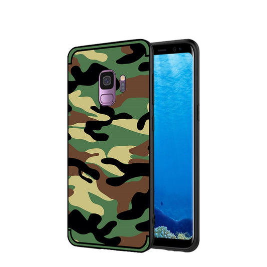 TPU Case für Samsung Galaxy S9 G960 NXE Camouflage Kickstand
