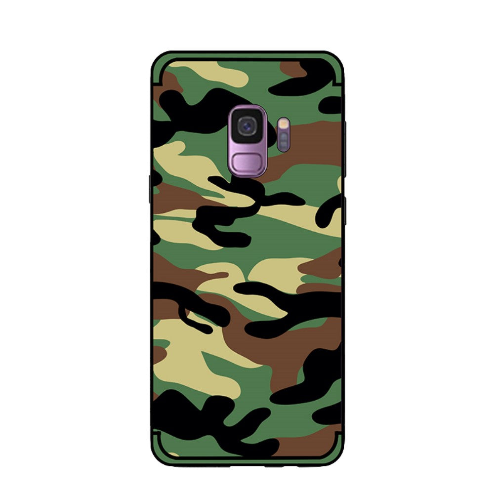 TPU Case für Samsung Galaxy S9 G960 NXE Camouflage Kickstand
