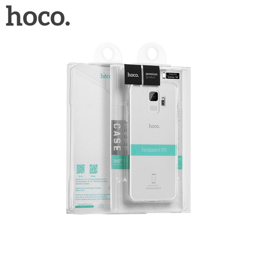 HOCO TPU Case für Samsung Galaxy S9 G960 Light Series Soft Transparent