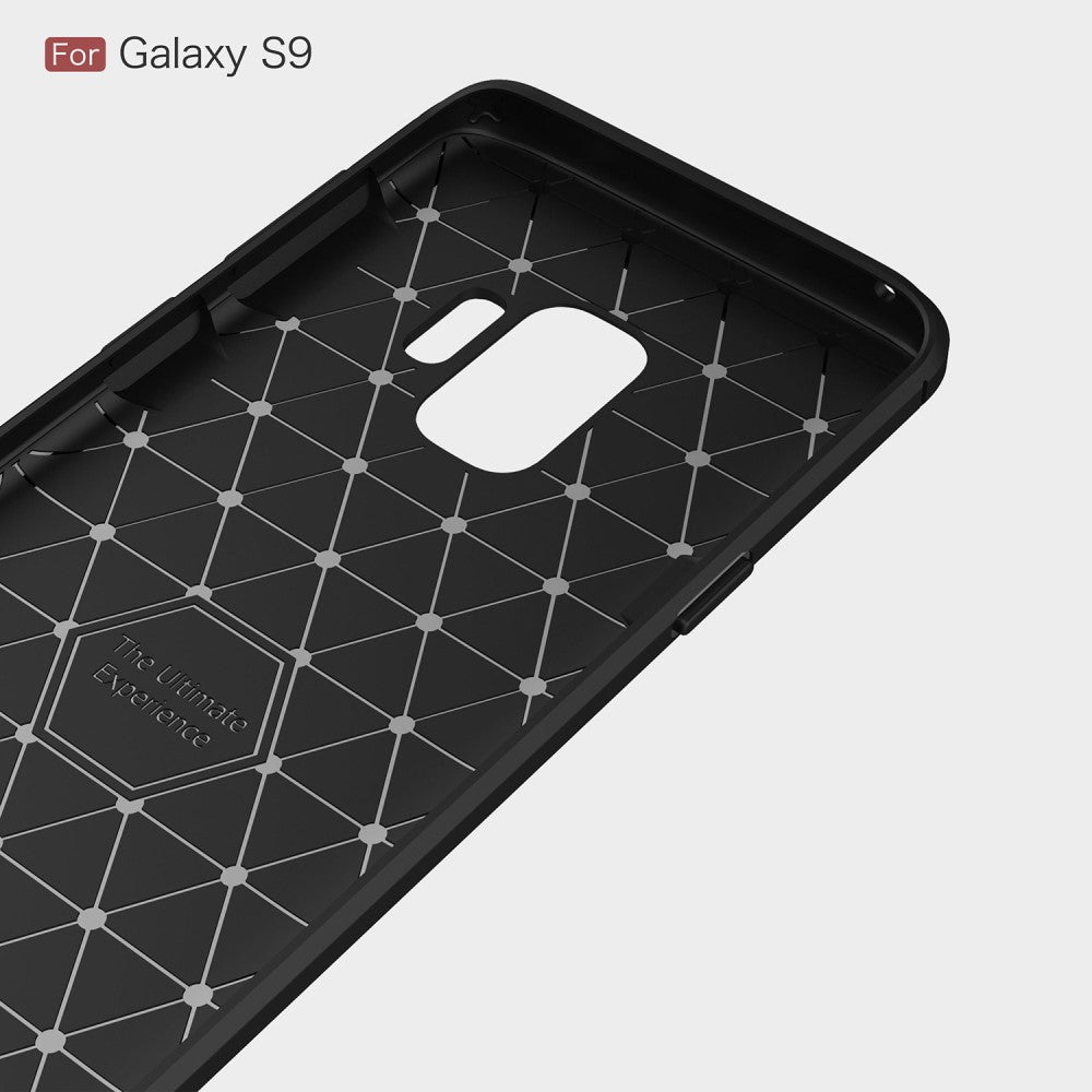 TPU Case für Samsung Galaxy S9 G960 Carbon Skin Brushed
