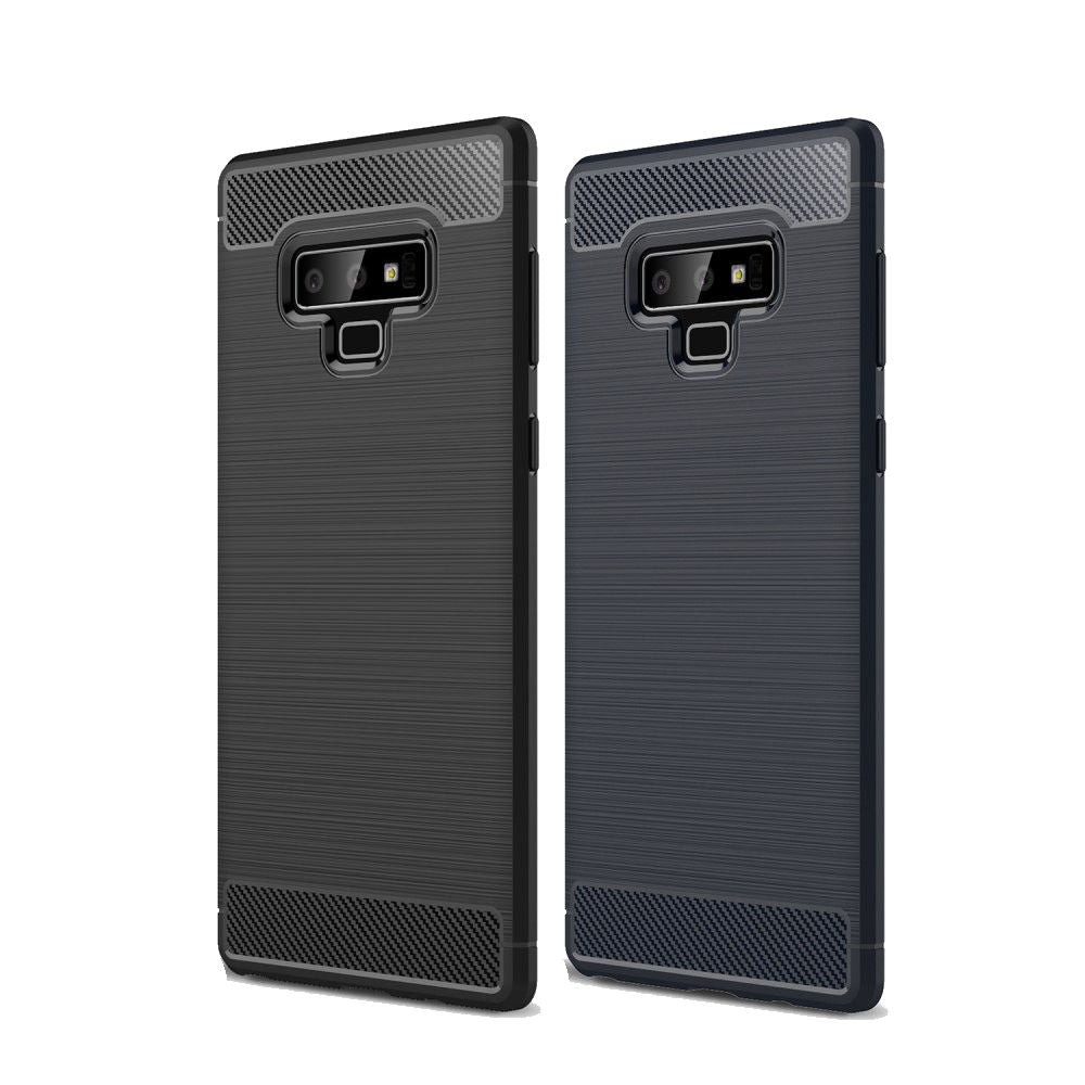 TPU Case für Samsung Galaxy Note 9 Carbon Skin Brushed