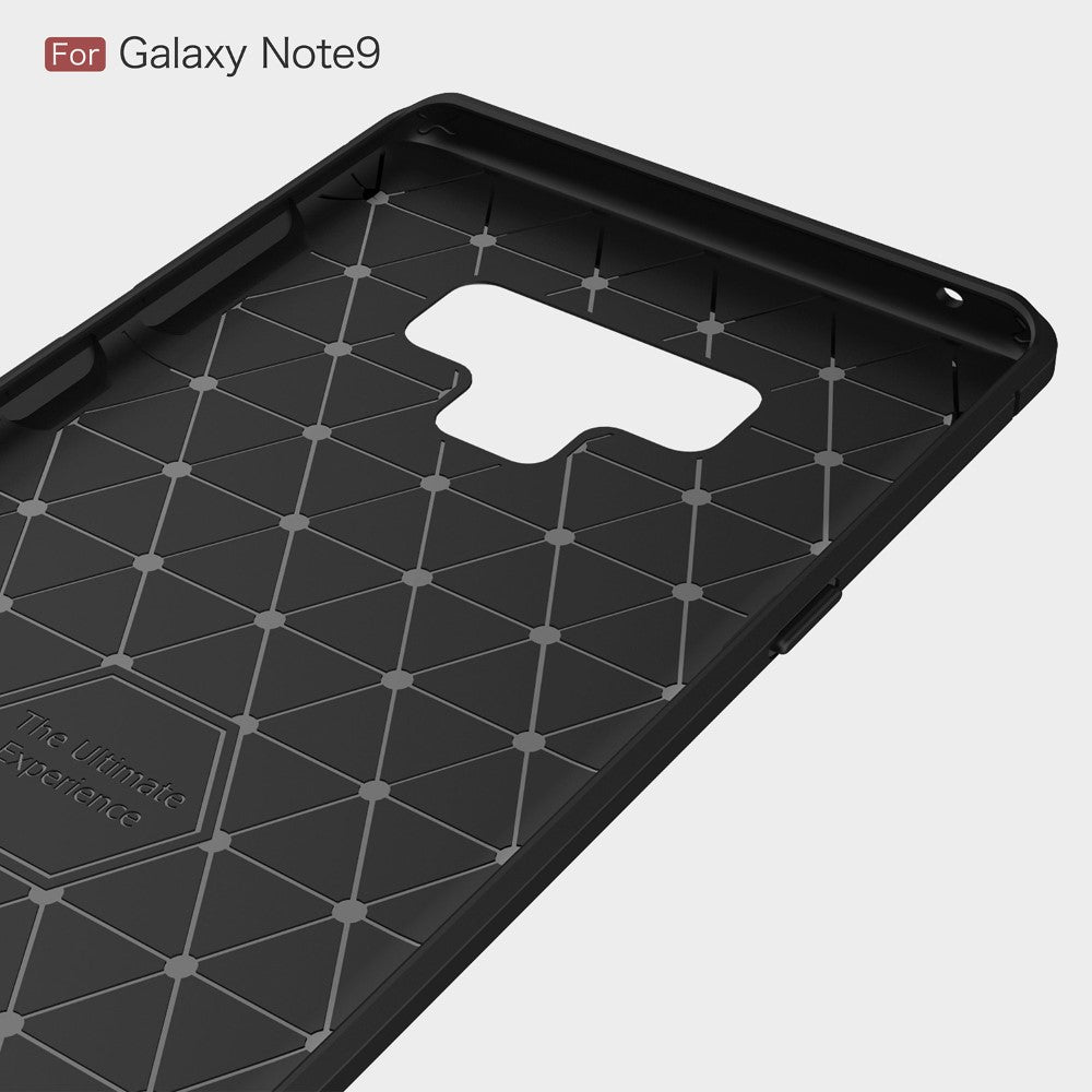 TPU Case für Samsung Galaxy Note 9 Carbon Skin Brushed