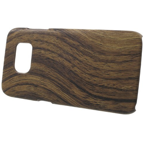 Hard Case für Samsung Galaxy S7 Edge G935 Wood Grain Holz Muster