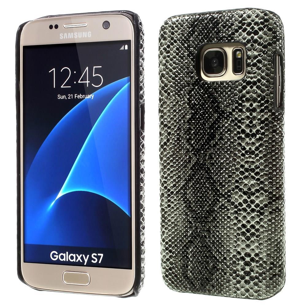 Hard Case für Samsung Galaxy S7 G930 Snake Skin Schlange Muster