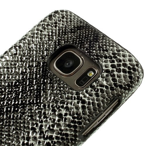Hard Case für Samsung Galaxy S7 G930 Snake Skin Schlange Muster
