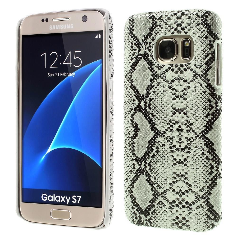 Hard Case für Samsung Galaxy S7 G930 Snake Skin Schlange Muster