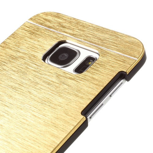 Motomo Hard Case für Samsung Galaxy S7 Edge G935 Aluminium Alloy Brushed