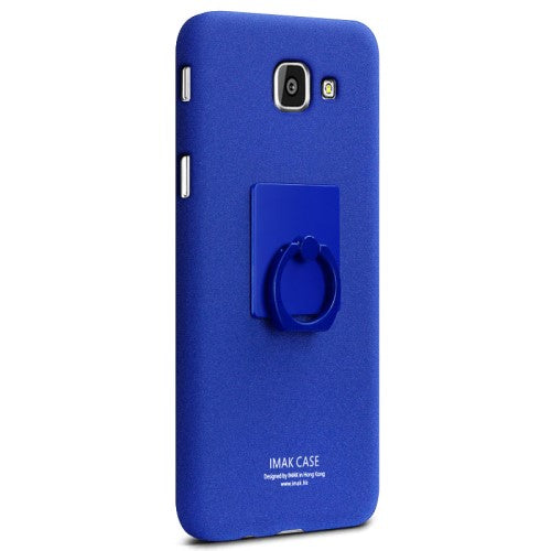 IMAK Hard Case für Samsung Galaxy A5 A520 (2017) Matt Ring Kickstand