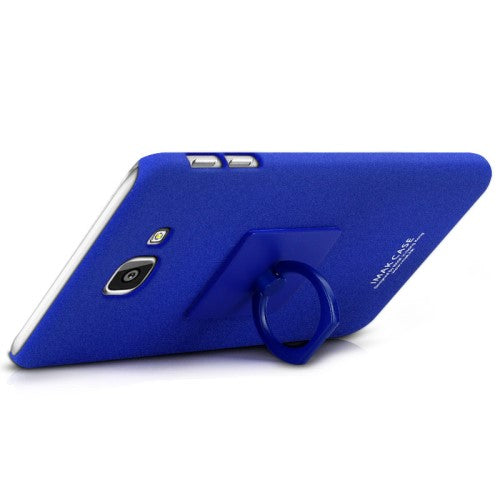 IMAK Hard Case für Samsung Galaxy A5 A520 (2017) Matt Ring Kickstand