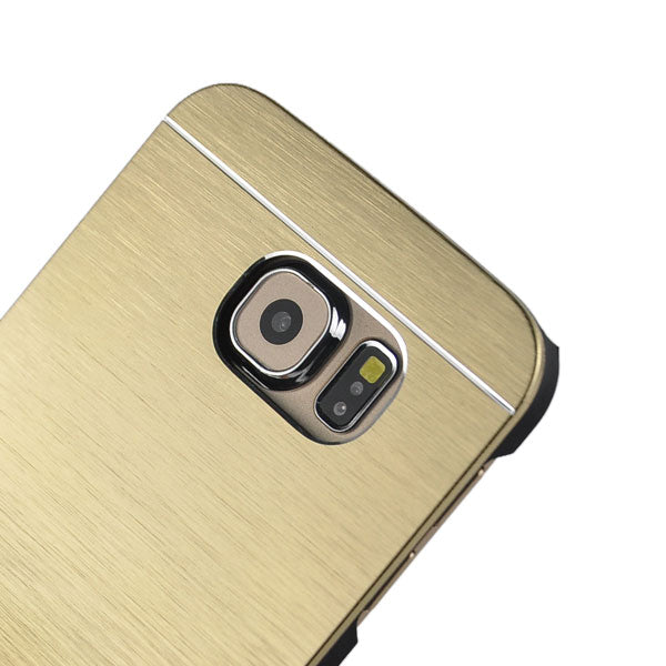 Motomo Hard Case für Samsung Galaxy S6 G920 Aluminium Brushed