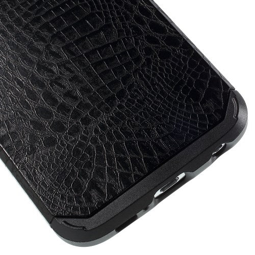 Samsung Galaxy S6 G920 TPU Hybrid Case Croco Muster Design