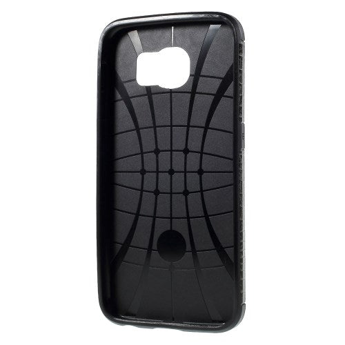 Samsung Galaxy S6 G920 TPU Hybrid Case Croco Muster Design
