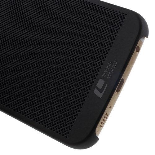 LOOPEE Hard Case für Samsung Galaxy S6 Edge G925 Hollow Mesh Handy Hülle Dünn