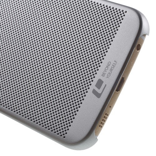LOOPEE Hard Case für Samsung Galaxy S6 Edge G925 Hollow Mesh Handy Hülle Dünn
