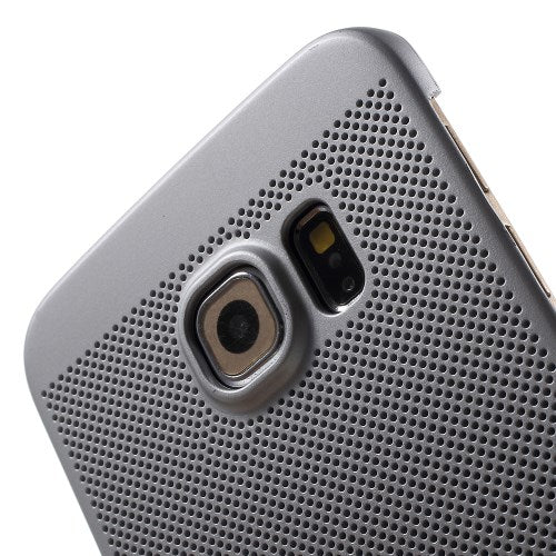 LOOPEE Hard Case für Samsung Galaxy S6 Edge G925 Hollow Mesh Handy Hülle Dünn