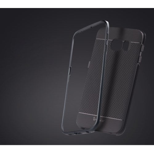 IPAKY TPU Case für Samsung Galaxy S6 Edge G925 Hybrid PC Frame