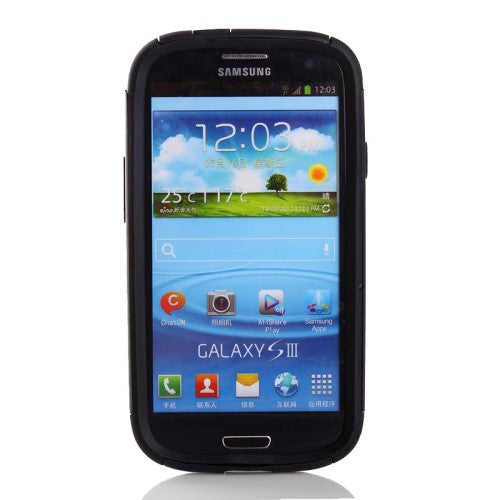 Outdoor Case für Samsung Galaxy S3 PC TPU Hybrid Shockproof