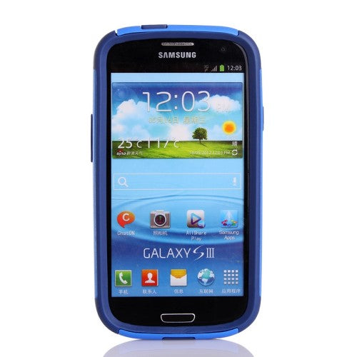 Outdoor Case für Samsung Galaxy S3 PC TPU Hybrid Shockproof