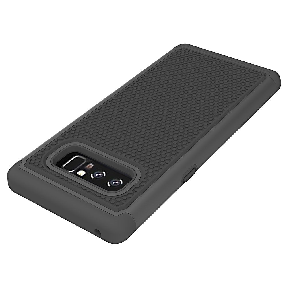 Outdoor Case für Samsung Galaxy Note 8 Hybrid Silikon Football Grain