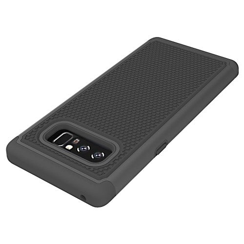 Outdoor Case für Samsung Galaxy Note 8 Hybrid Silikon Football Grain