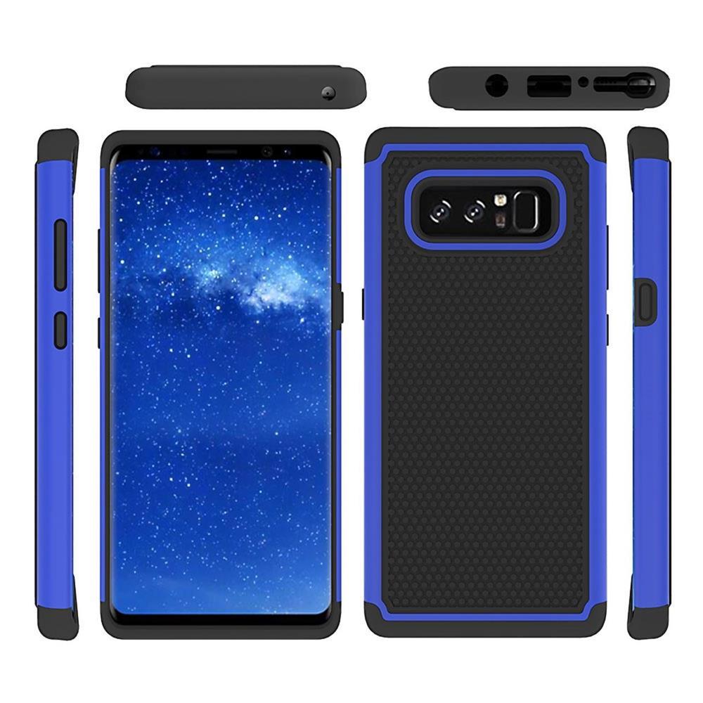 Outdoor Case für Samsung Galaxy Note 8 Hybrid Silikon Football Grain