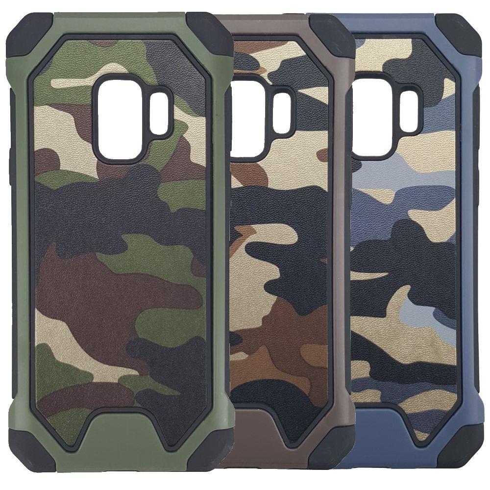 Outdoor Case für Samsung Galaxy S9 G960 TPU Hybrid Camouflage