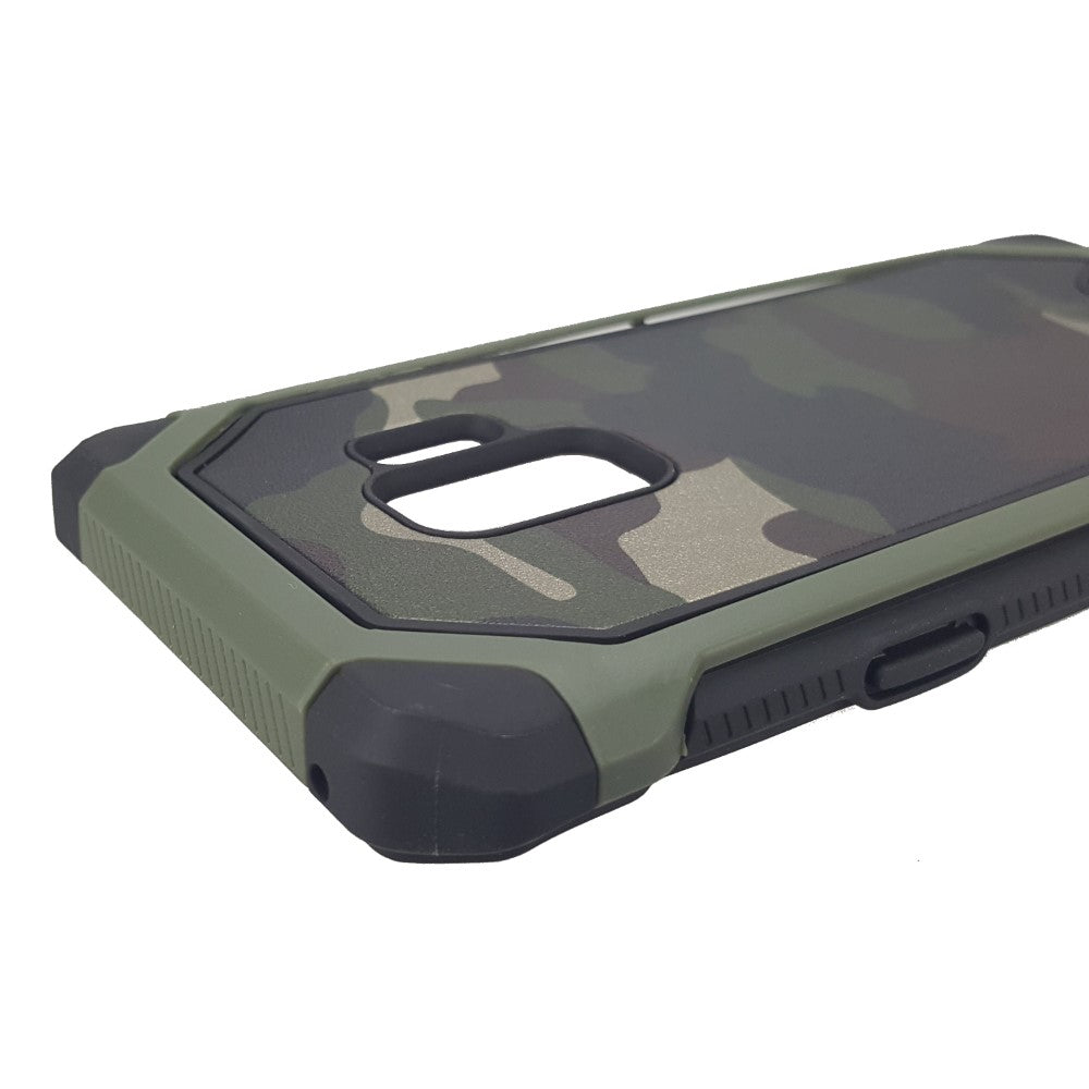 Outdoor Case für Samsung Galaxy S9 G960 TPU Hybrid Camouflage
