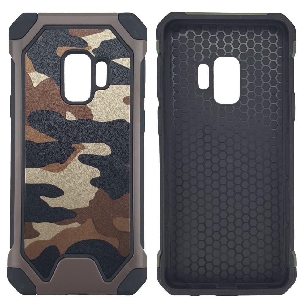 Outdoor Case für Samsung Galaxy S9 G960 TPU Hybrid Camouflage