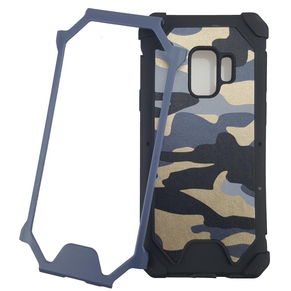 Outdoor Case für Samsung Galaxy S9 G960 TPU Hybrid Camouflage