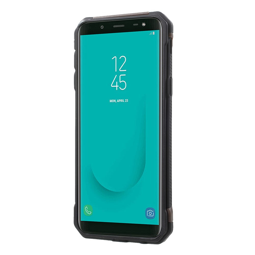 Outdoor Case für Samsung Galaxy J6 (2018) TPU Hybrid Camouflage