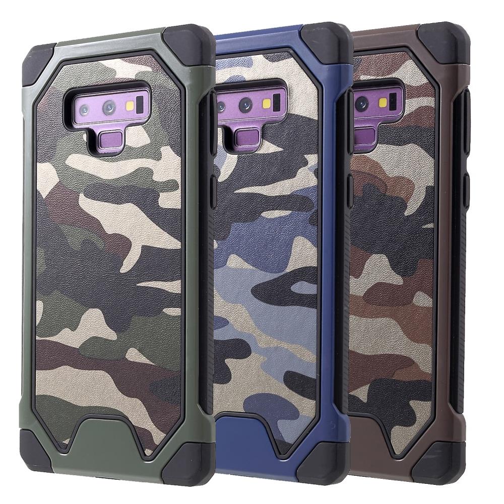 Outdoor Case für Samsung Galaxy Note 9 TPU Hybrid Camouflage