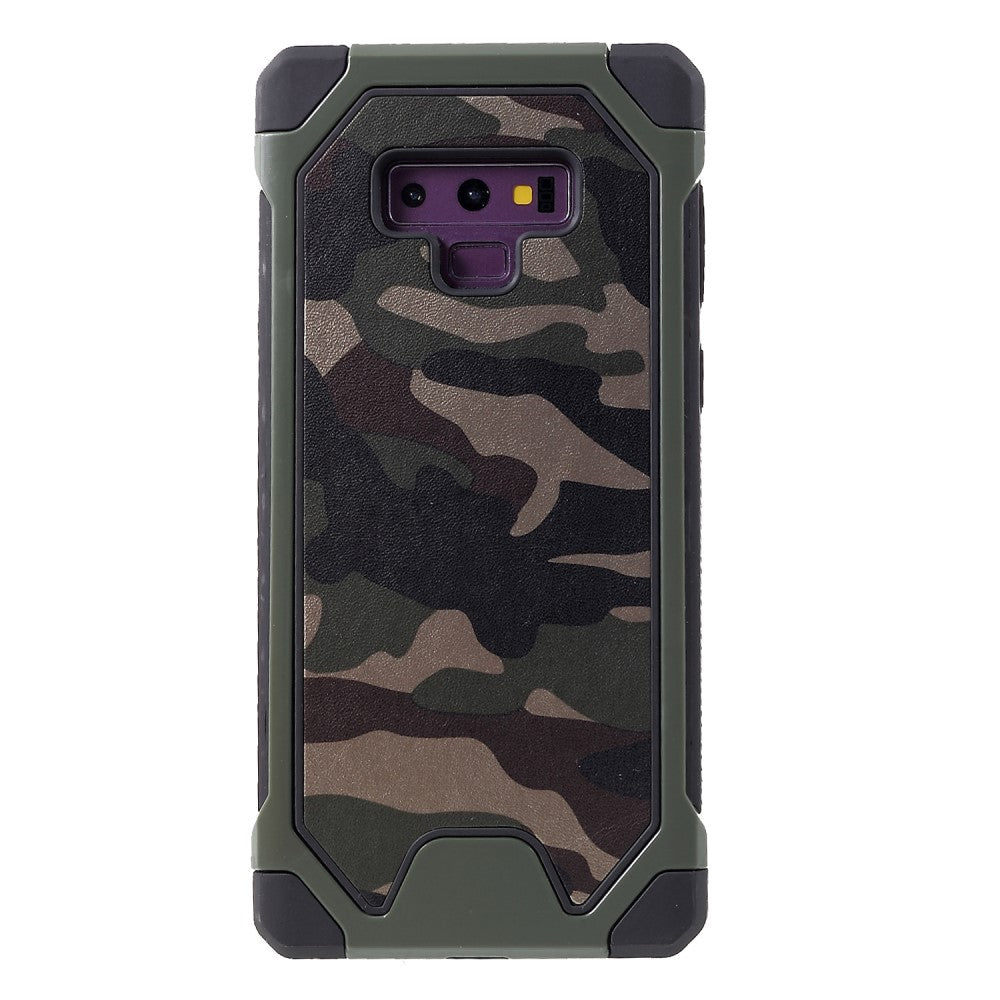 Outdoor Case für Samsung Galaxy Note 9 TPU Hybrid Camouflage
