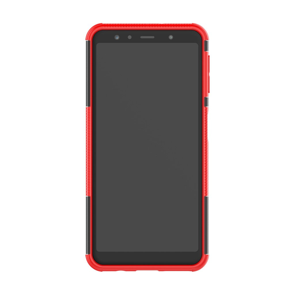 Outdoor Case für Samsung Galaxy A7 (2018) Tire Rutschfest Kickstand