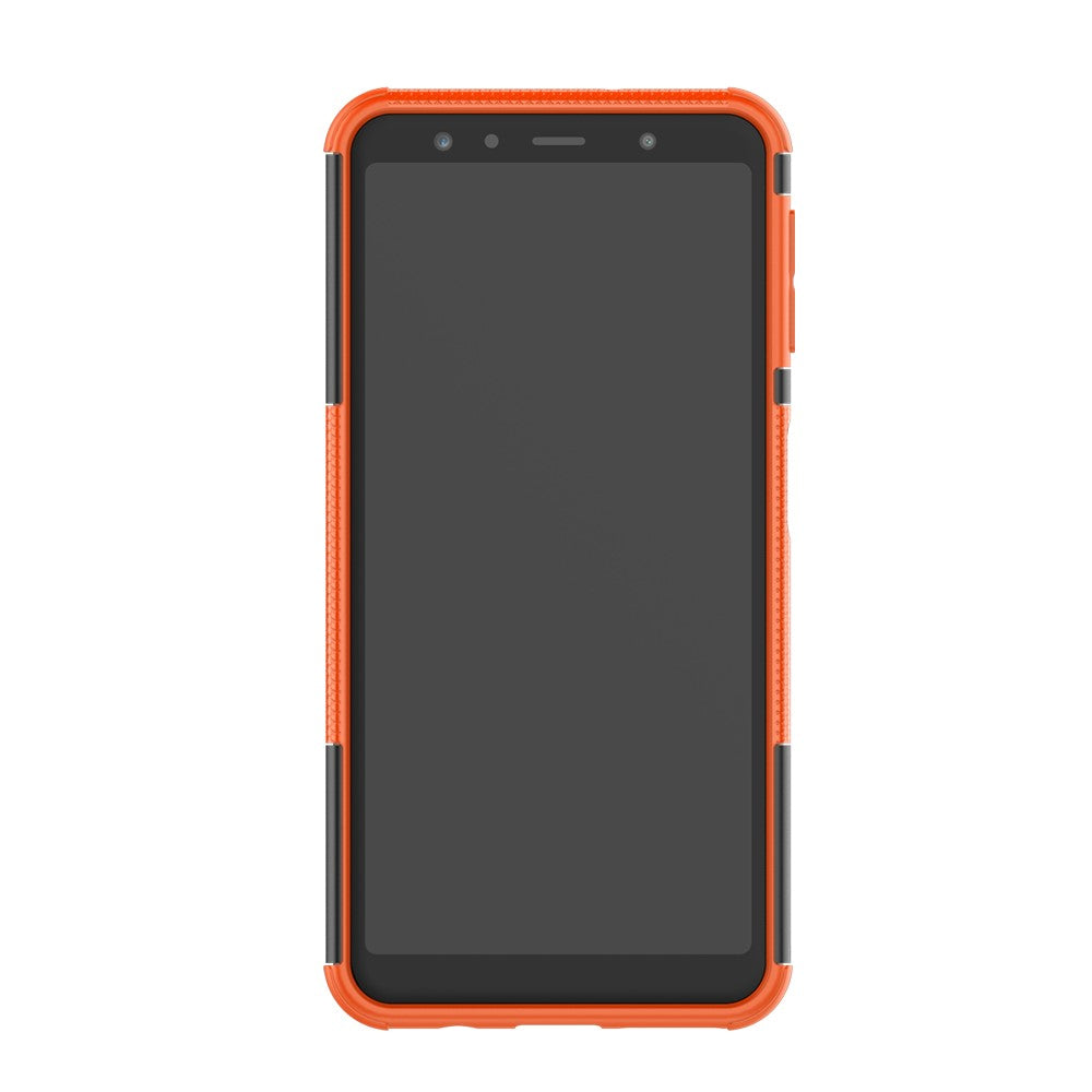 Outdoor Case für Samsung Galaxy A7 (2018) Tire Rutschfest Kickstand