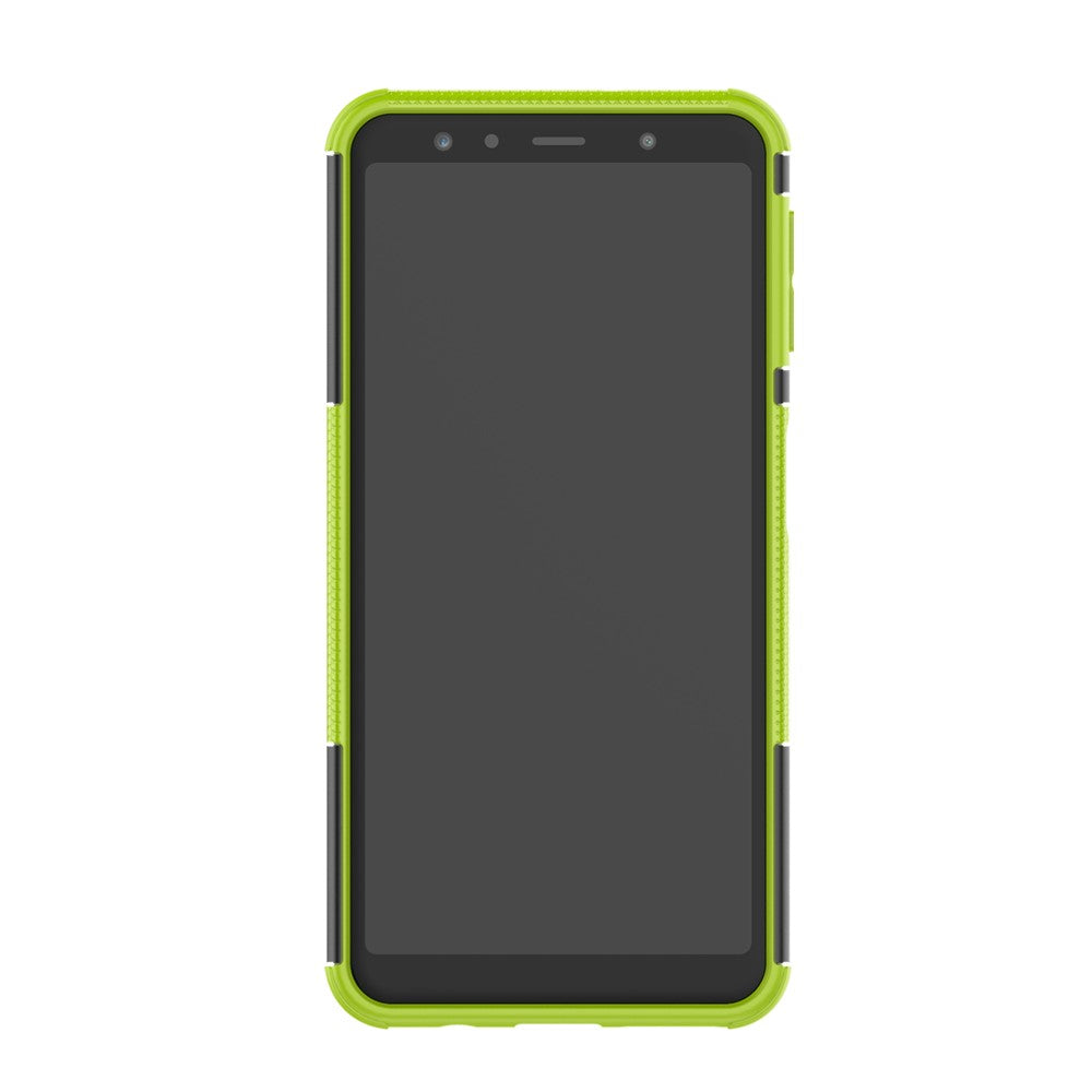 Outdoor Case für Samsung Galaxy A7 (2018) Tire Rutschfest Kickstand