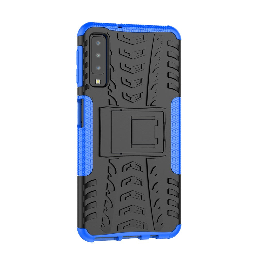 Outdoor Case für Samsung Galaxy A7 (2018) Tire Rutschfest Kickstand