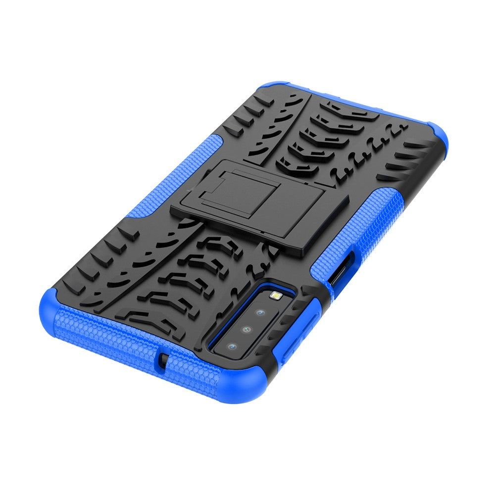 Outdoor Case für Samsung Galaxy A7 (2018) Tire Rutschfest Kickstand