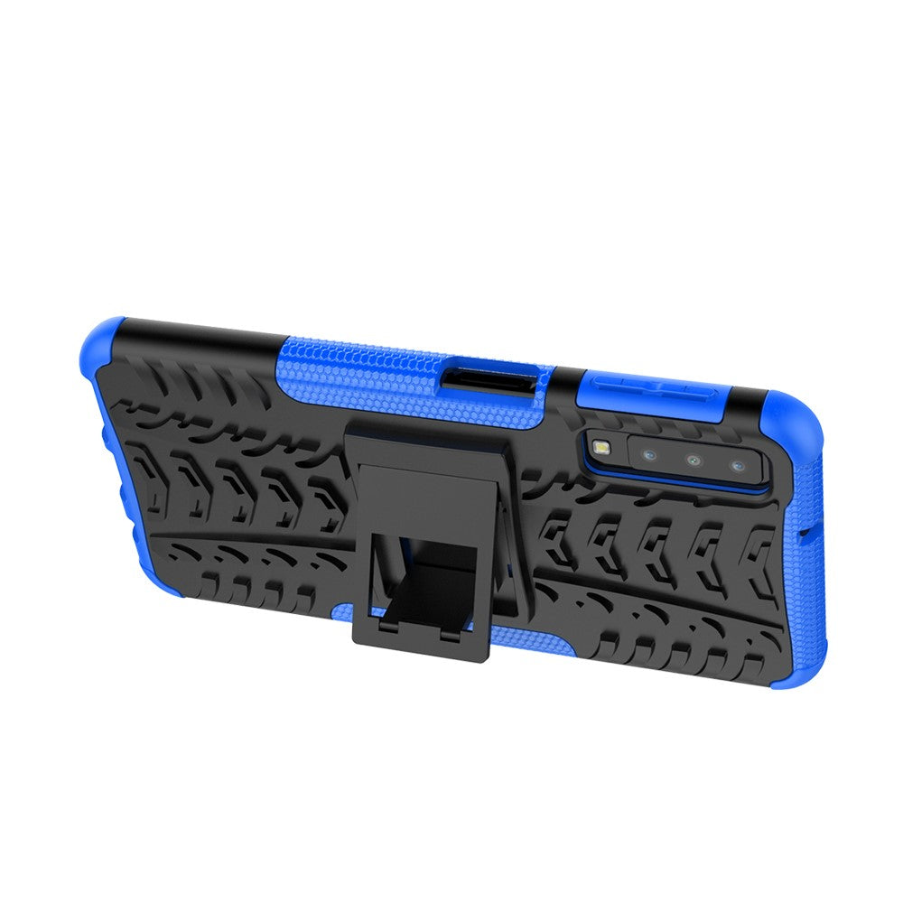 Outdoor Case für Samsung Galaxy A7 (2018) Tire Rutschfest Kickstand