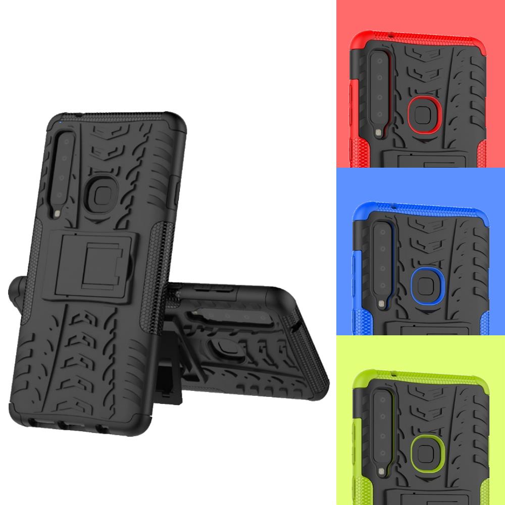 Outdoor Case für Samsung Galaxy A9 (2018) Tire Rutschfest Kickstand