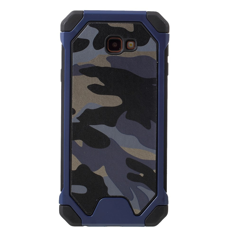 Outdoor Case für Samsung Galaxy J4+ (2018) TPU Hybrid Camouflage