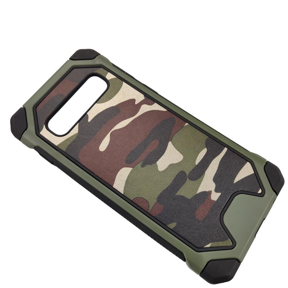 Outdoor Case für Samsung Galaxy S10 TPU Hybrid Camouflage