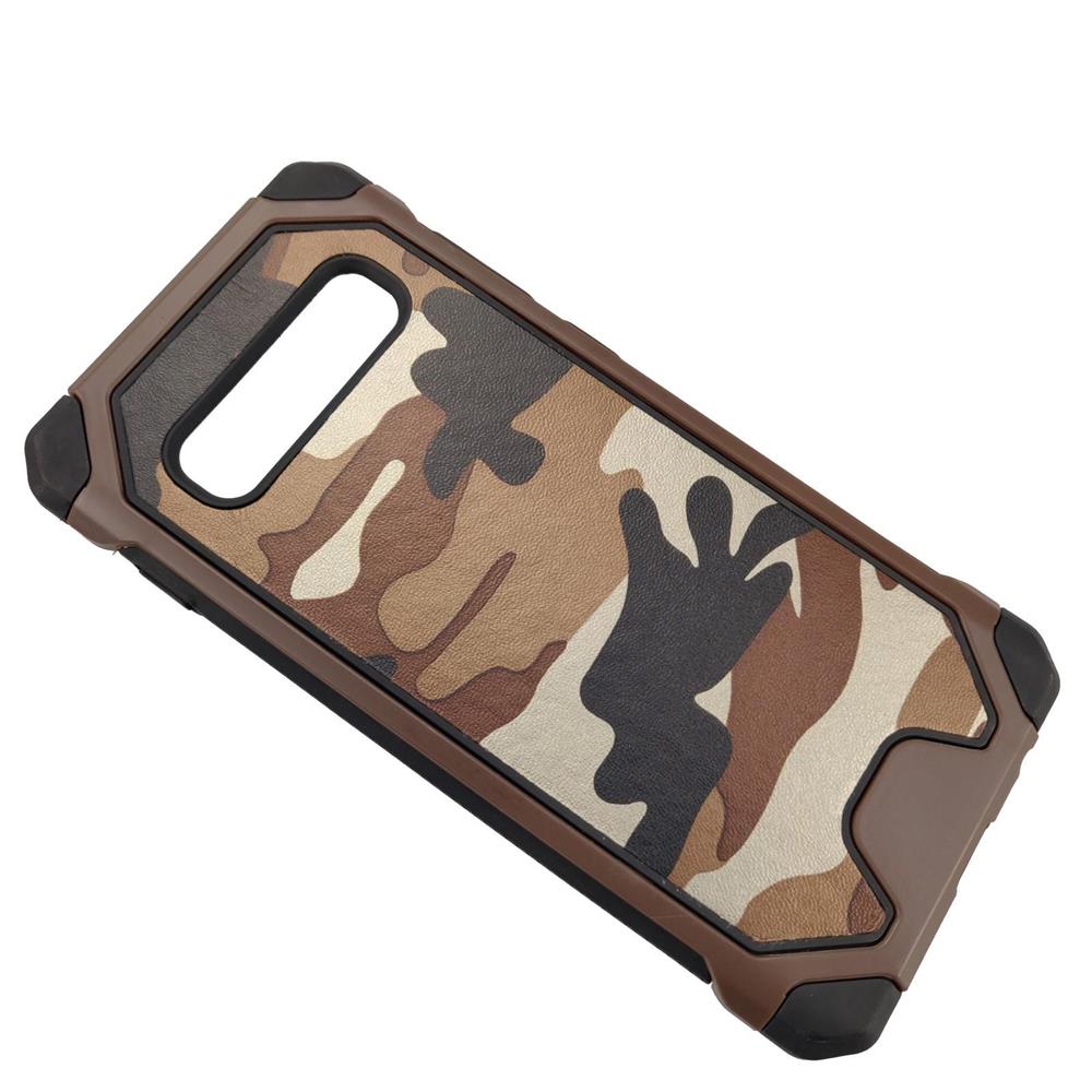 Outdoor Case für Samsung Galaxy S10+ TPU Hybrid Camouflage