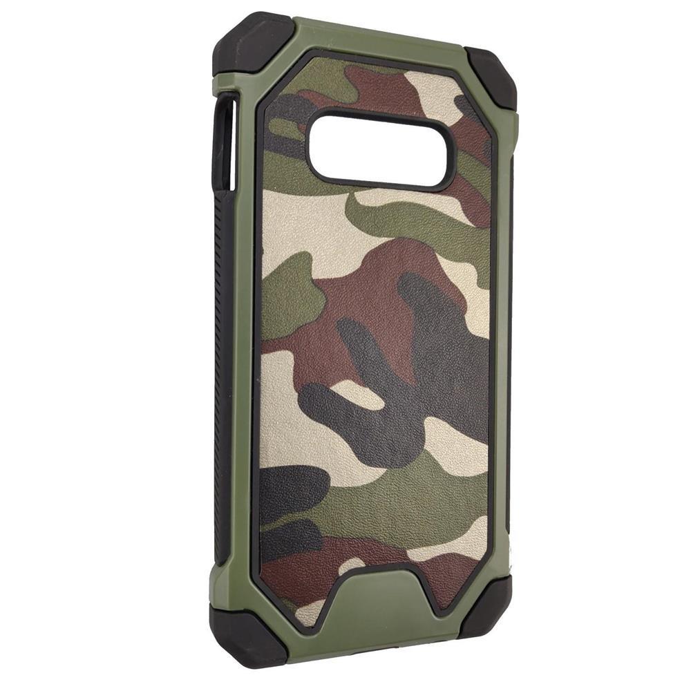Outdoor Case für Samsung Galaxy S10e TPU Hybrid Camouflage