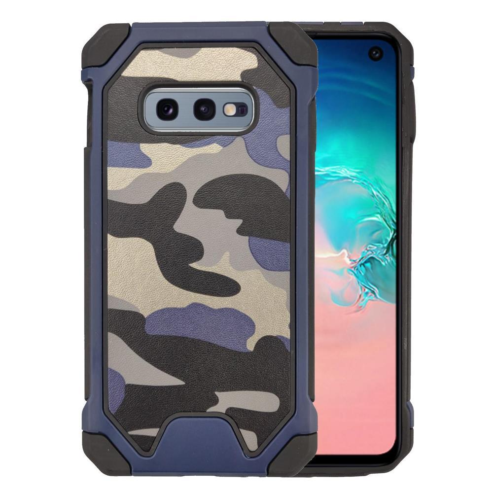 Outdoor Case für Samsung Galaxy S10e TPU Hybrid Camouflage