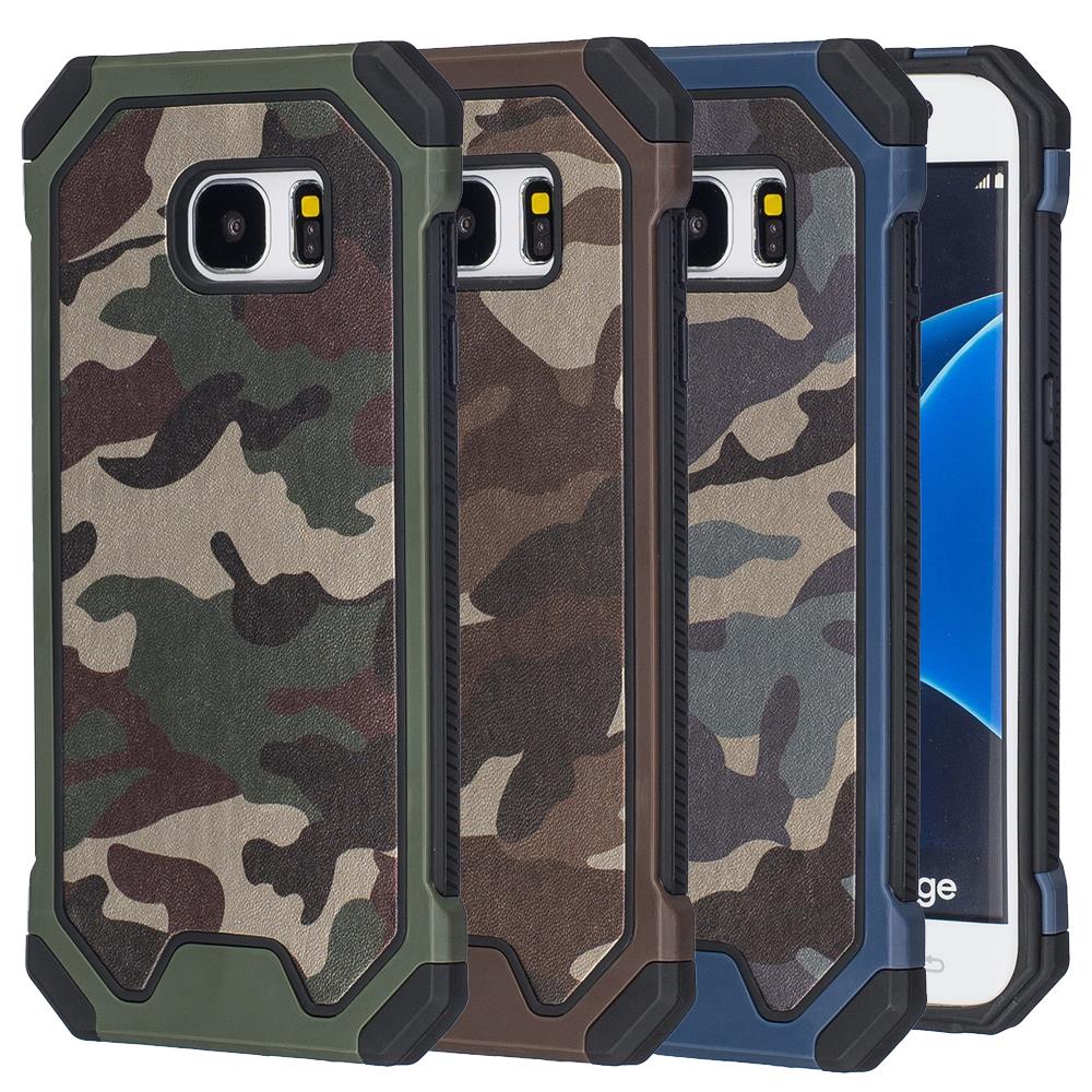 Outdoor Case für Samsung Galaxy S7 Edge TPU Hybrid Camouflage