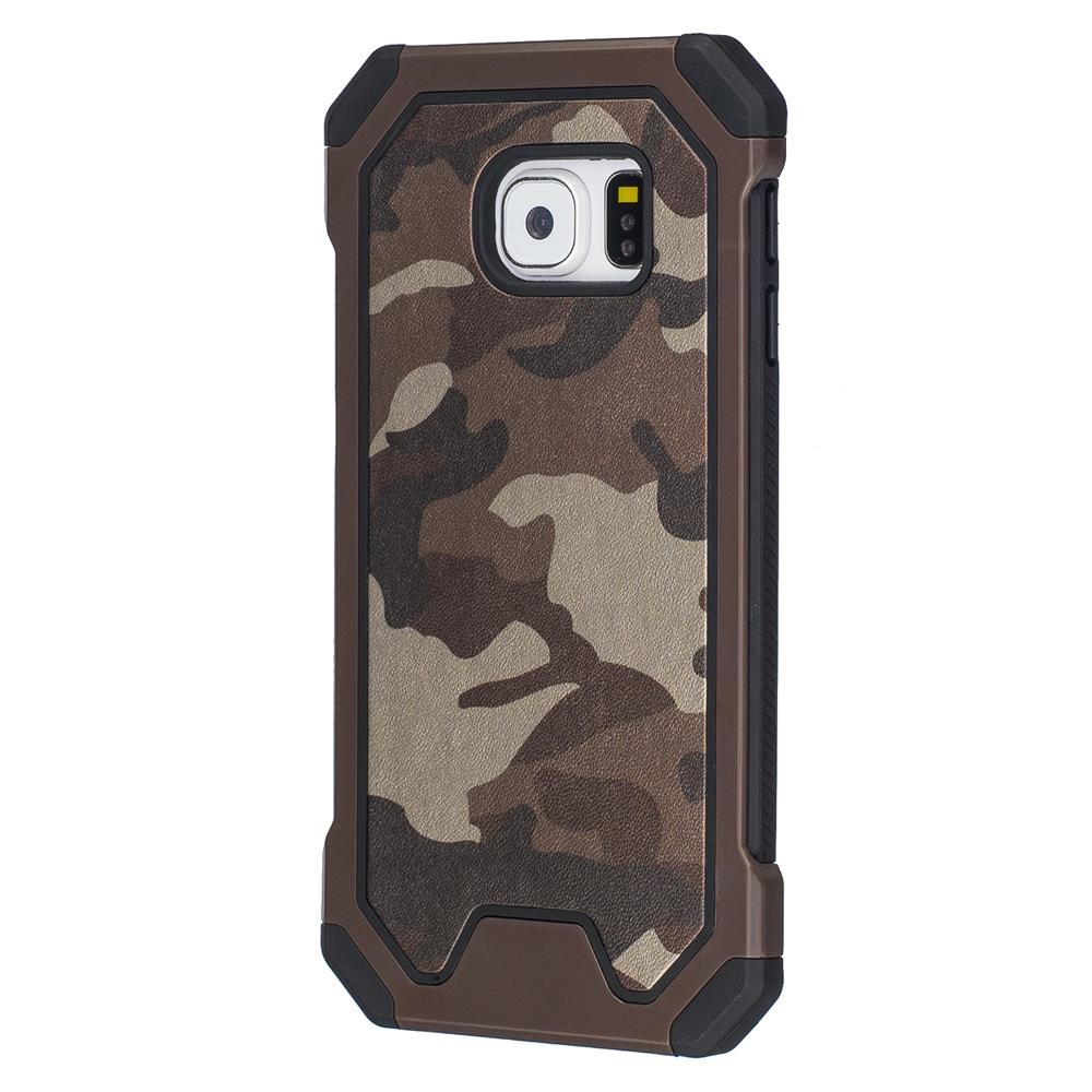 Outdoor Case für Samsung Galaxy S6 Edge TPU Hybrid Camouflage