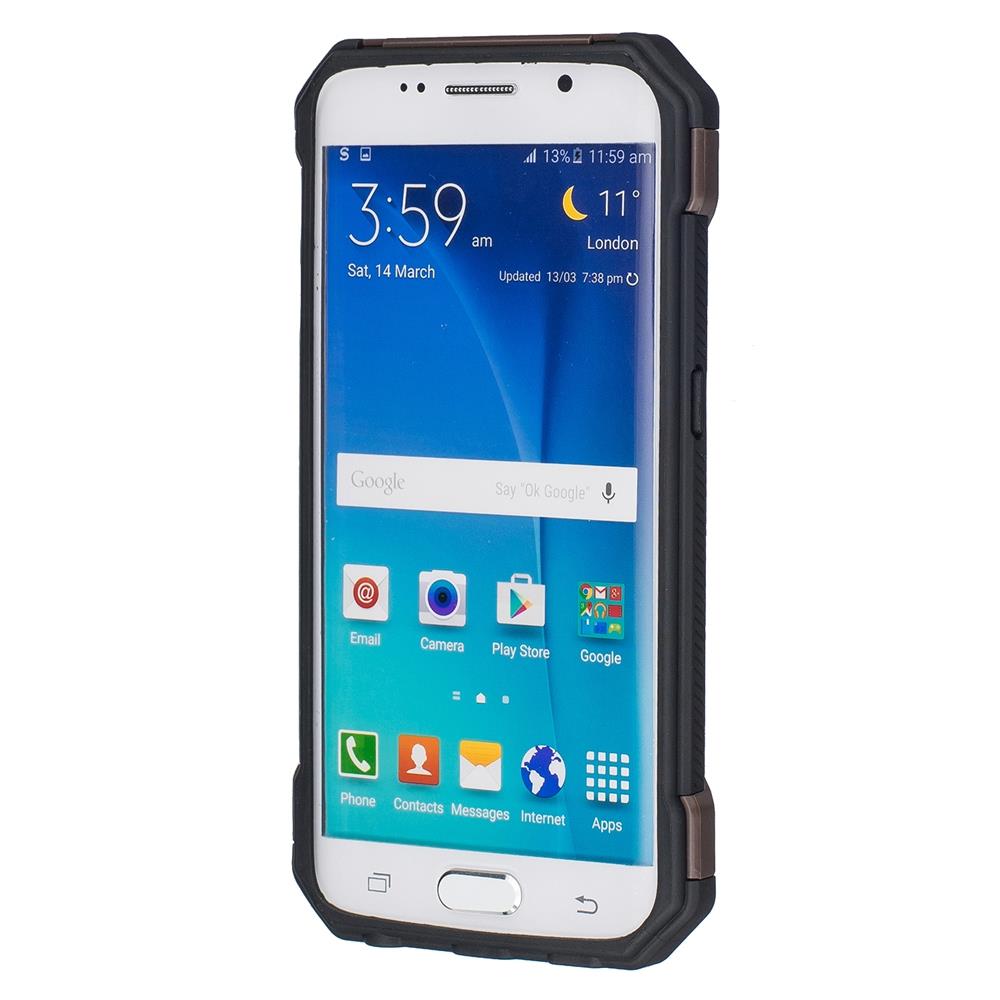 Outdoor Case für Samsung Galaxy S6 Edge TPU Hybrid Camouflage