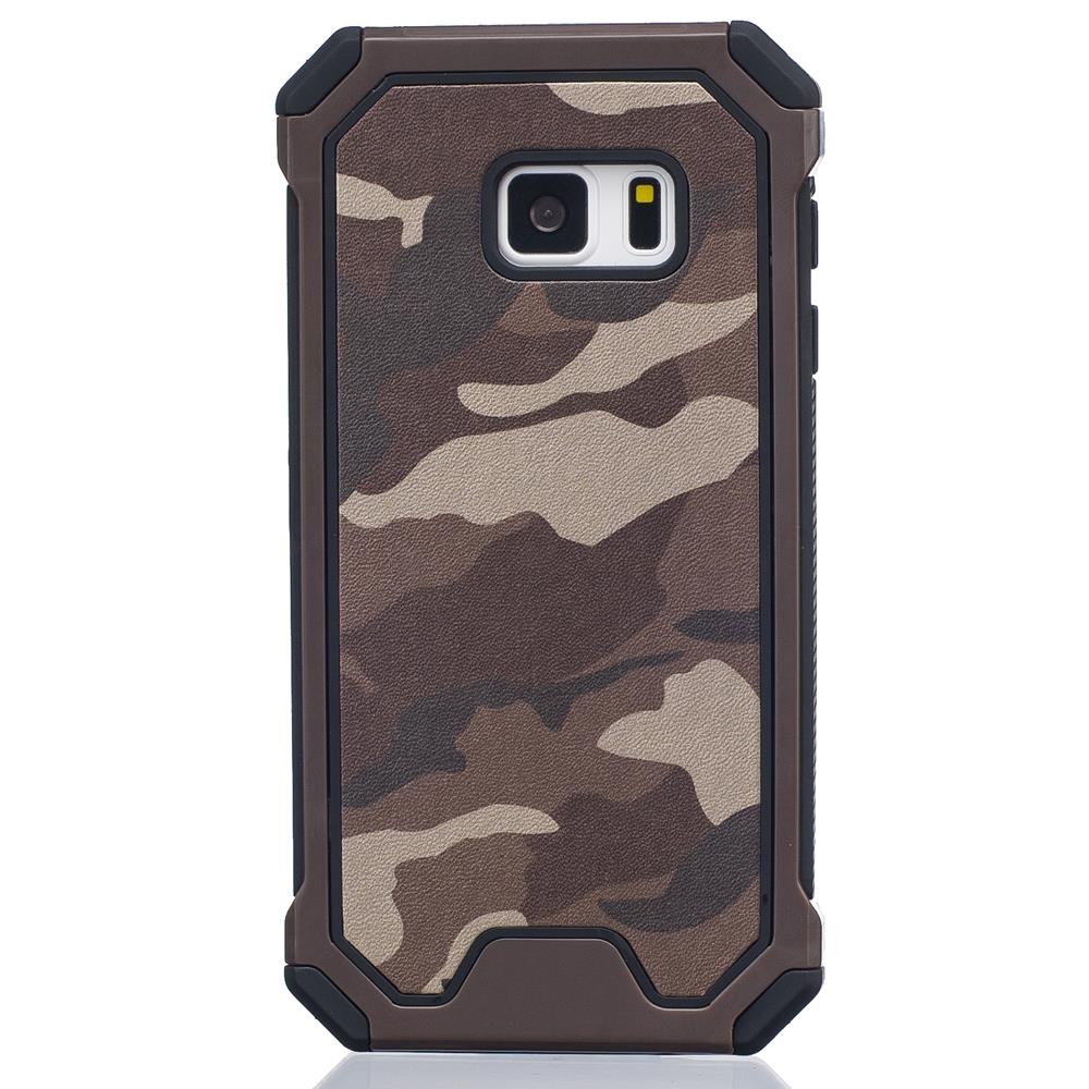 Outdoor Case für Samsung Galaxy S6 Edge TPU Hybrid Camouflage