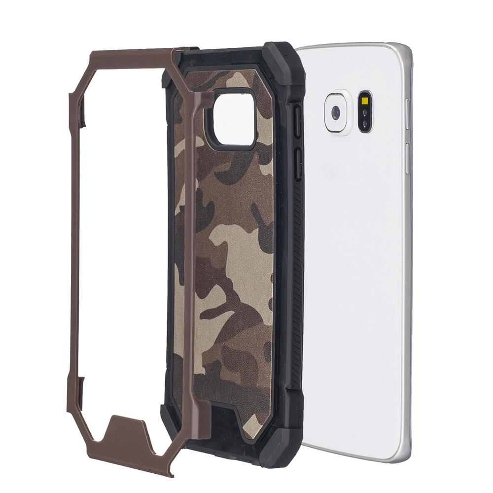 Outdoor Case für Samsung Galaxy S6 Edge TPU Hybrid Camouflage